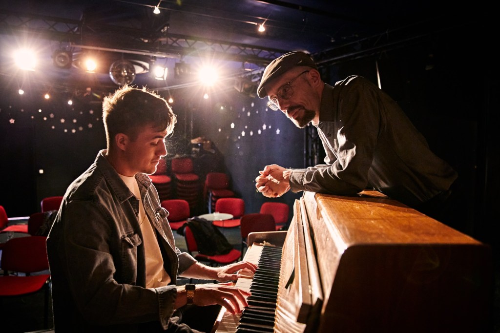 Hannes Schäfer am Klavier und Thomas Jäkel. Foto Viviane Wild